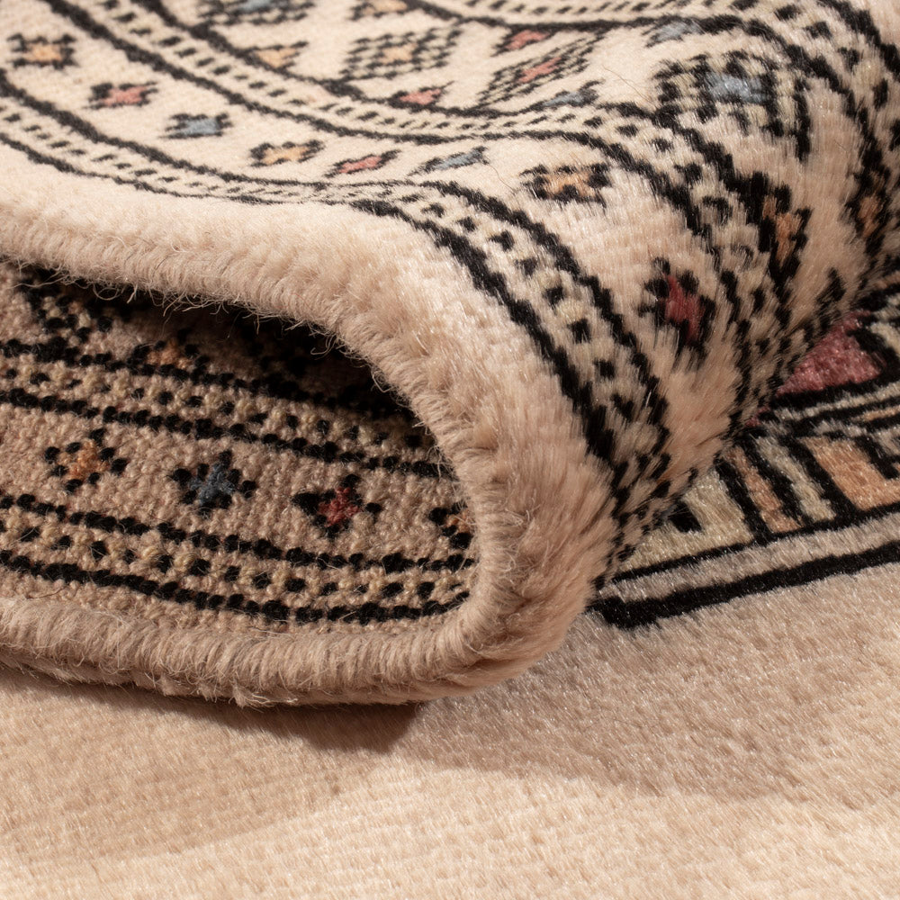 Pakistan Teppich - 103 x 64 cm - creme