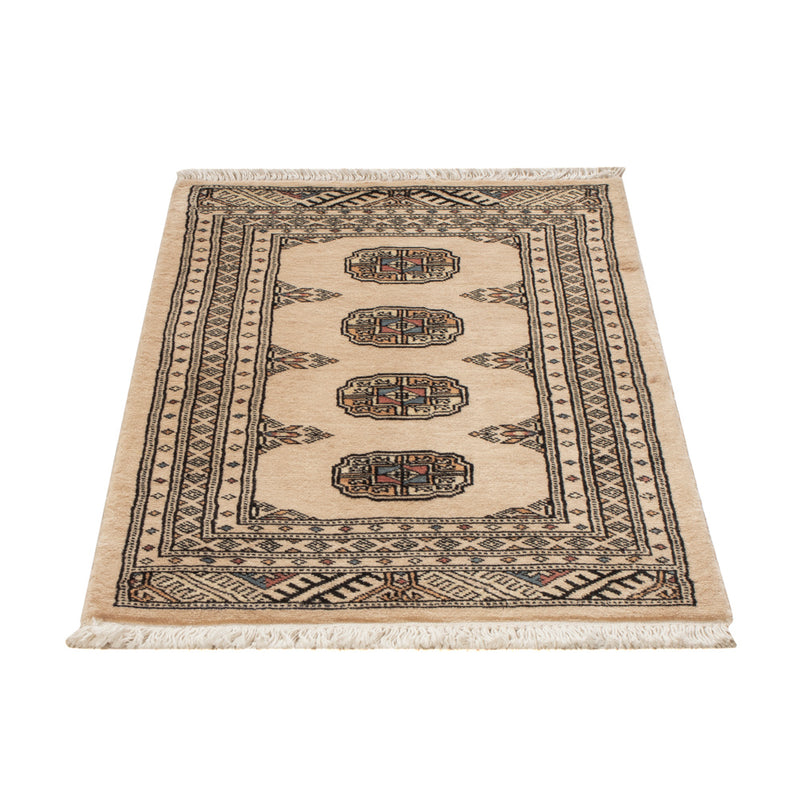 Pakistan Teppich - 96 x 63 cm - creme