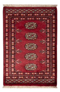 Pakistan Teppich - 95 x 67 cm - rot