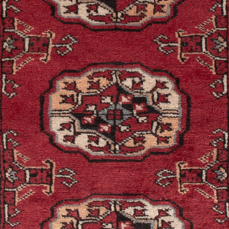 Pakistan Teppich - 90 x 64 cm - rot