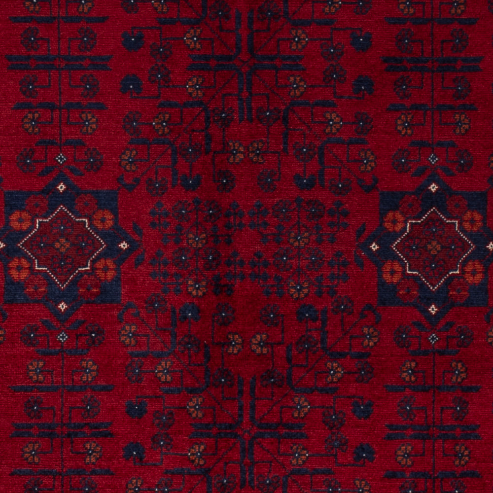 Afghan Teppich - Royal - 151 x 103 cm - rot