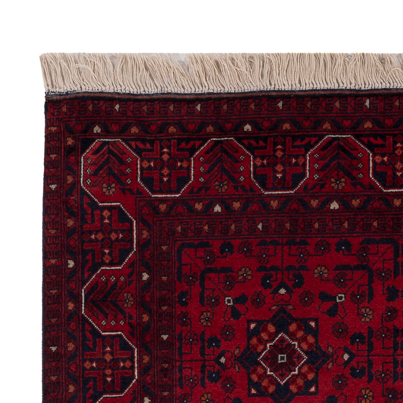 Afghan Teppich - Royal - 141 x 99 cm - rot