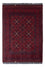 Afghan Teppich - 141 x 101 cm - rot