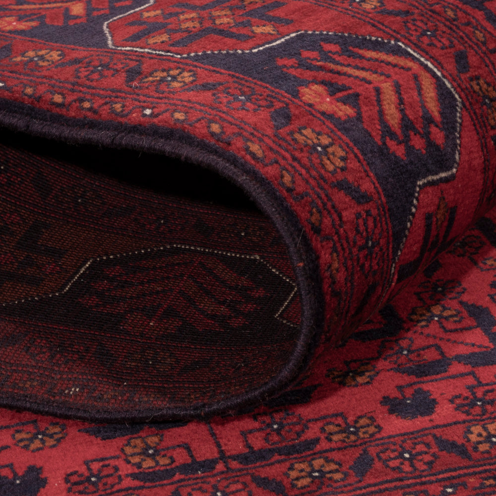 Afghan Teppich - Royal - 147 x 105 cm - rot