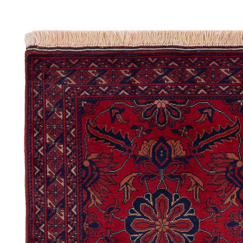 Afghan Teppich - Royal - 142 x 100 cm - rot