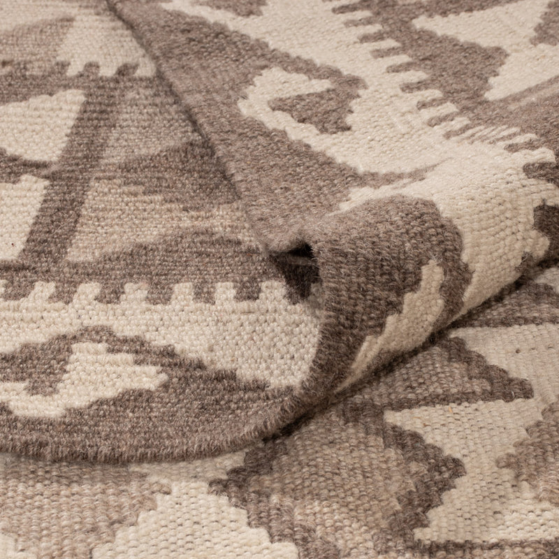 Kelim Teppich - Splash - 344 x 247 cm - natur