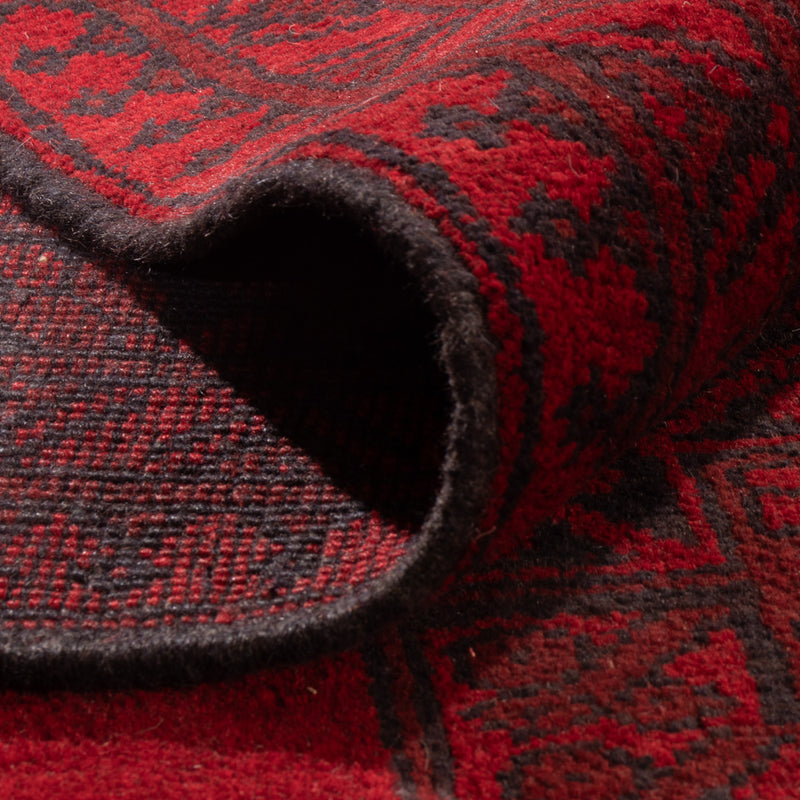 Afghan Teppich - Filpa - 338 x 258 cm - rot