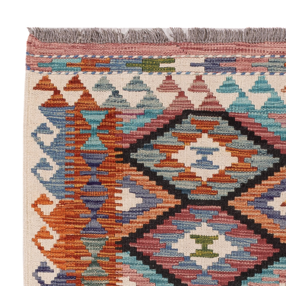Kilim Maimana Tapis 102x101cm - Tapis en laine