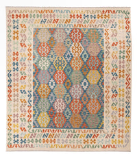 Kelim Teppich - Splash - 290 x 253 cm - bunt