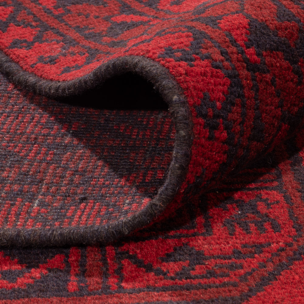 Afghan Teppich - Filpa - 300 x 245 cm - rot