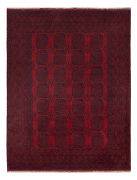 Afghan Teppich - Filpa - 344 x 265 cm - rot