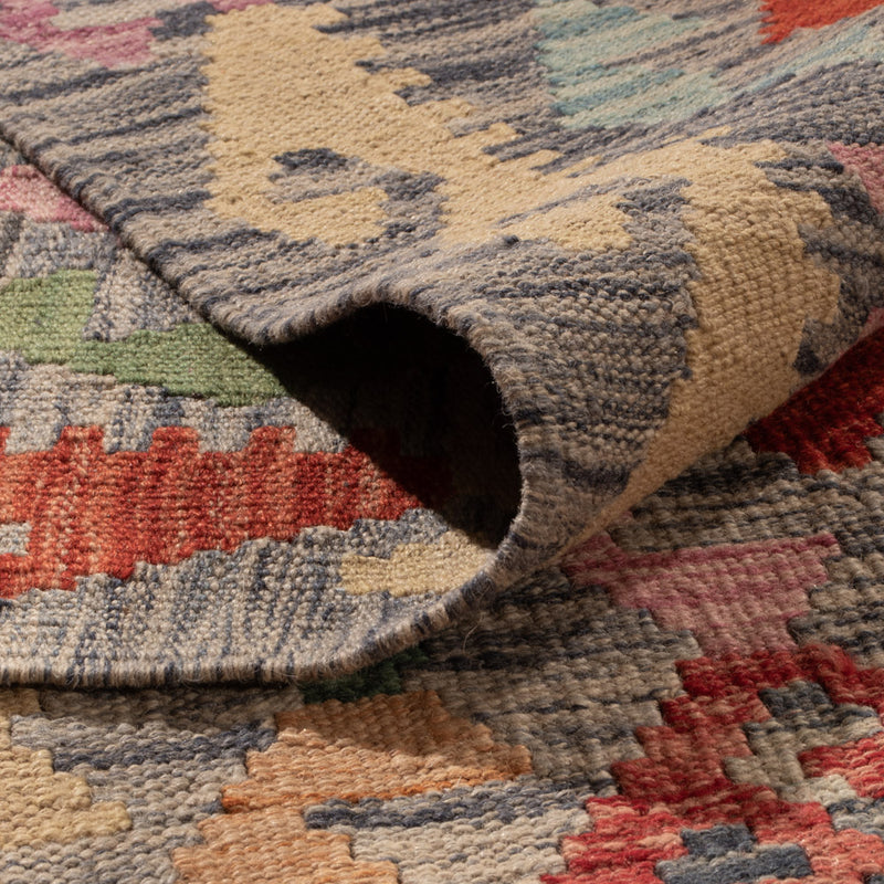 Kelim Teppich - Splash - 354 x 257 cm - bunt