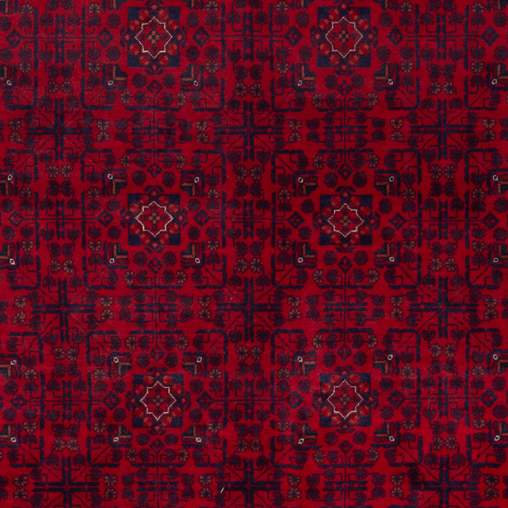 Afghan Teppich - Kunduz - Royal - 366 x 255 cm - rot