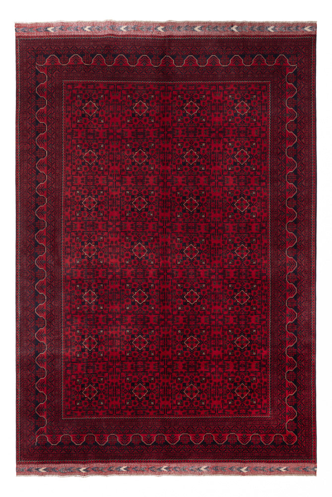 Afghan Teppich - Kunduz - Royal - 357 x 250 cm - rot