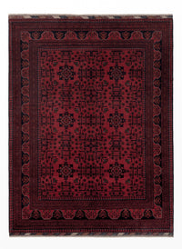 Afghan Teppich - Kunduz - Royal - 196 x 148 cm - rot