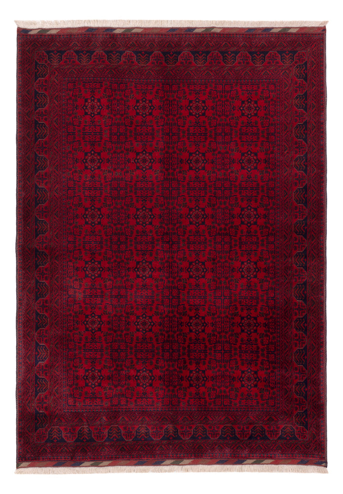 Afghan Teppich - Royal - 241 x 173 cm - rot