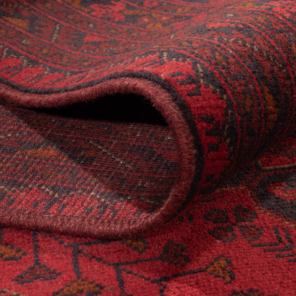 Afghan Teppich - Kunduz - 350 x 253 cm - rot