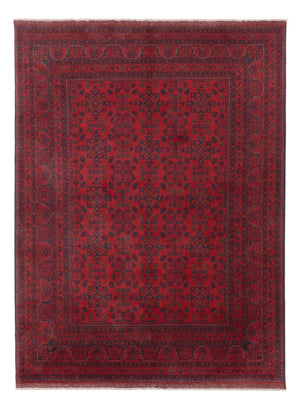 Afghan Teppich - Kunduz - 234 x 170 cm - rot