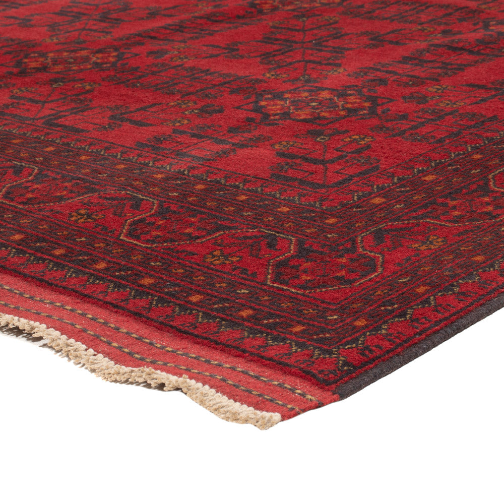 Afghan Teppich - Kunduz - 235 x 169 cm - rot