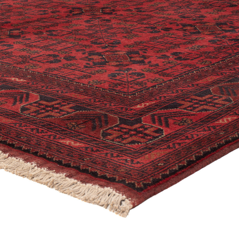 Afghan Teppich - Kunduz - 227 x 171 cm - rot
