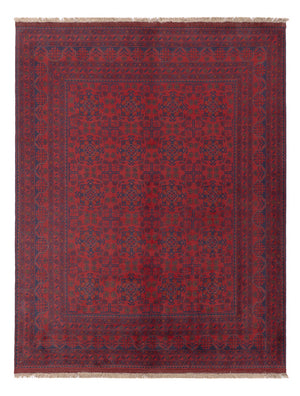 Afghan Teppich - Kunduz - 231 x 176 cm - rot