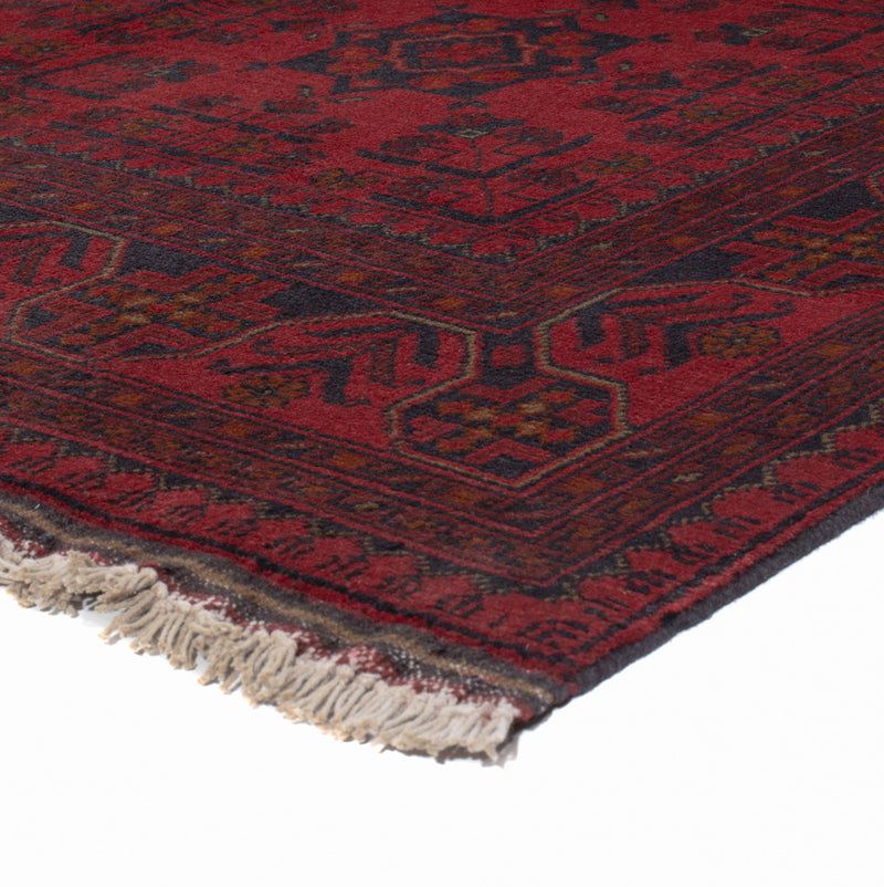 Afghan Teppich - Kunduz - 200 x 152 cm - rot