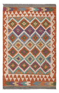 Kelim Teppich - Splash - 124 x 80 cm - mehrfarbig
