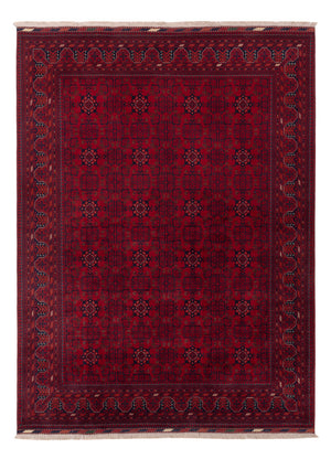 Afghan Teppich - Royal - 234 x 171 cm - rot