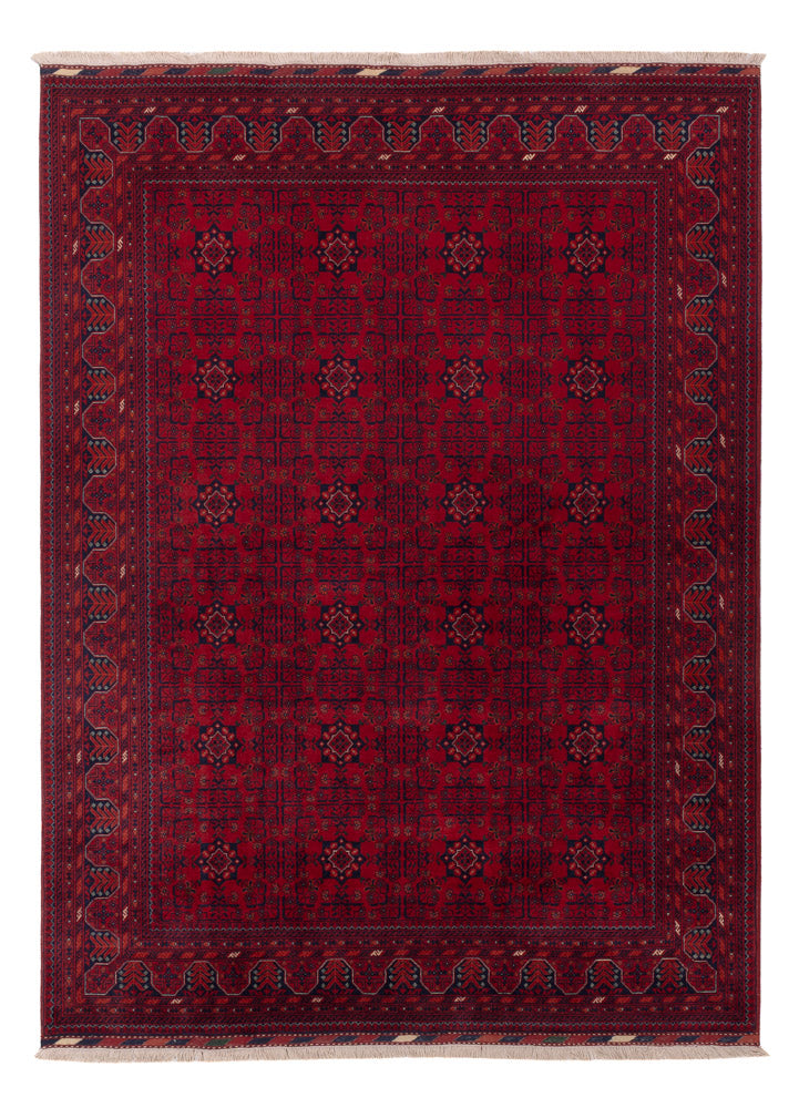 Afghan Teppich - Royal - 234 x 171 cm - rot