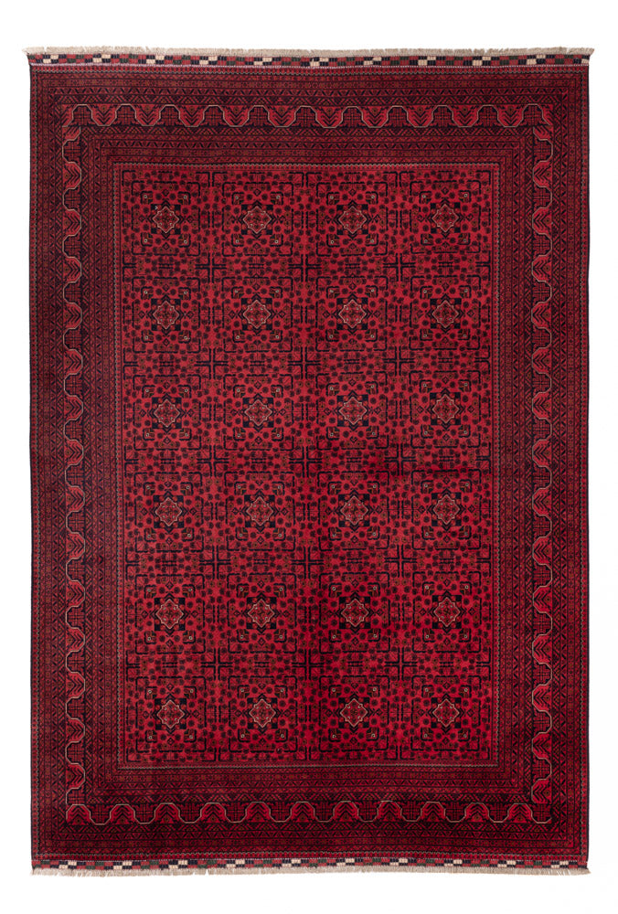 Afghan Teppich - Kunduz - Royal - 370 x 252 cm - rot