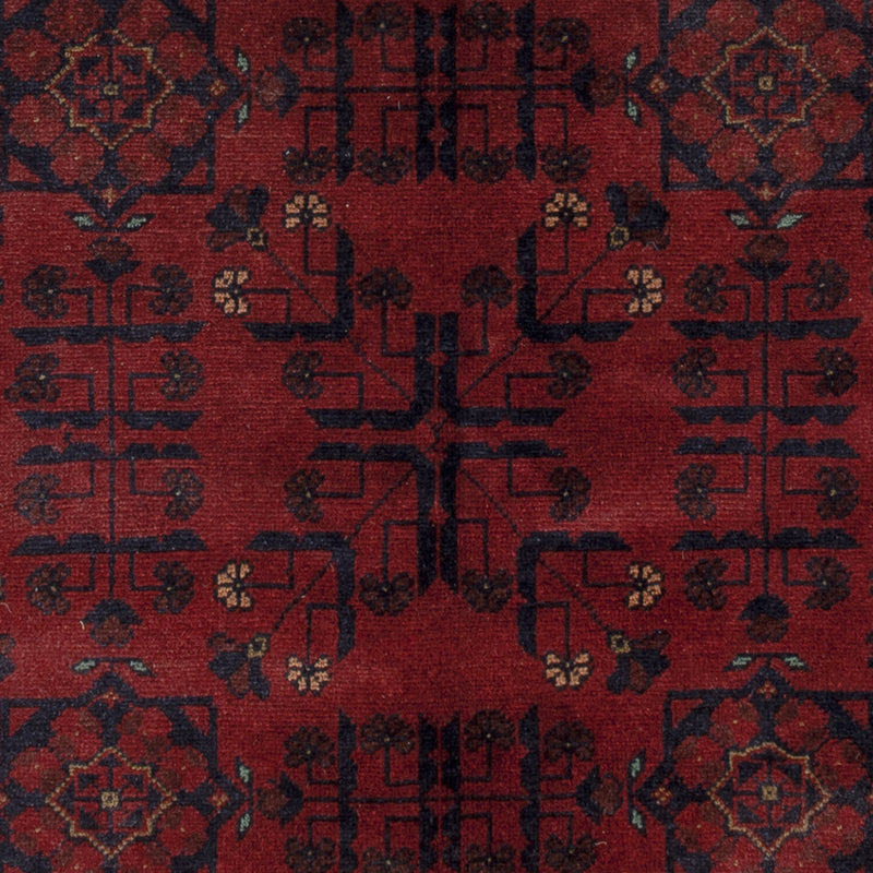 Afghan Teppich - Kunduz - 200 x 147 cm - rot