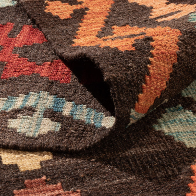 Kelim Teppich - Splash - 345 x 256 cm - bunt