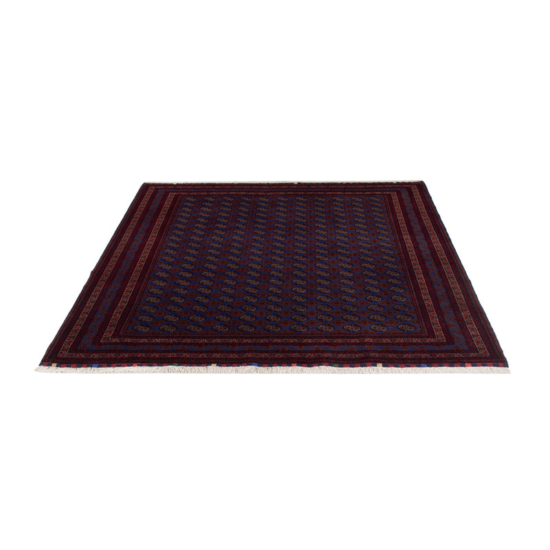 Afghan Teppich - Royal - 195 x 151 cm - blau