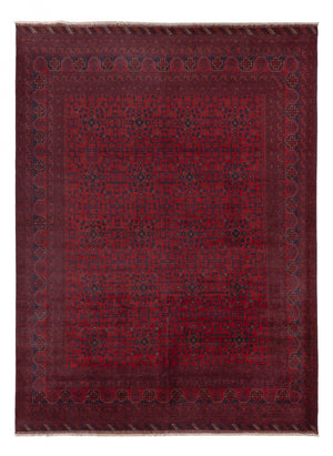 Afghan Teppich - Kunduz - 350 x 256 cm - rot