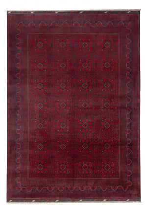 Afghan Teppich - Kunduz - 354 x 248 cm - rot