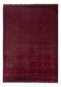 Afghan Teppich - Kunduz - 348 x 251 cm - rot