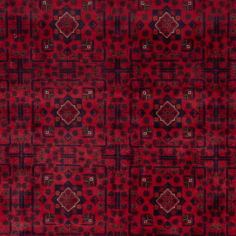 Afghan Teppich - Kunduz - 357 x 248 cm - rot