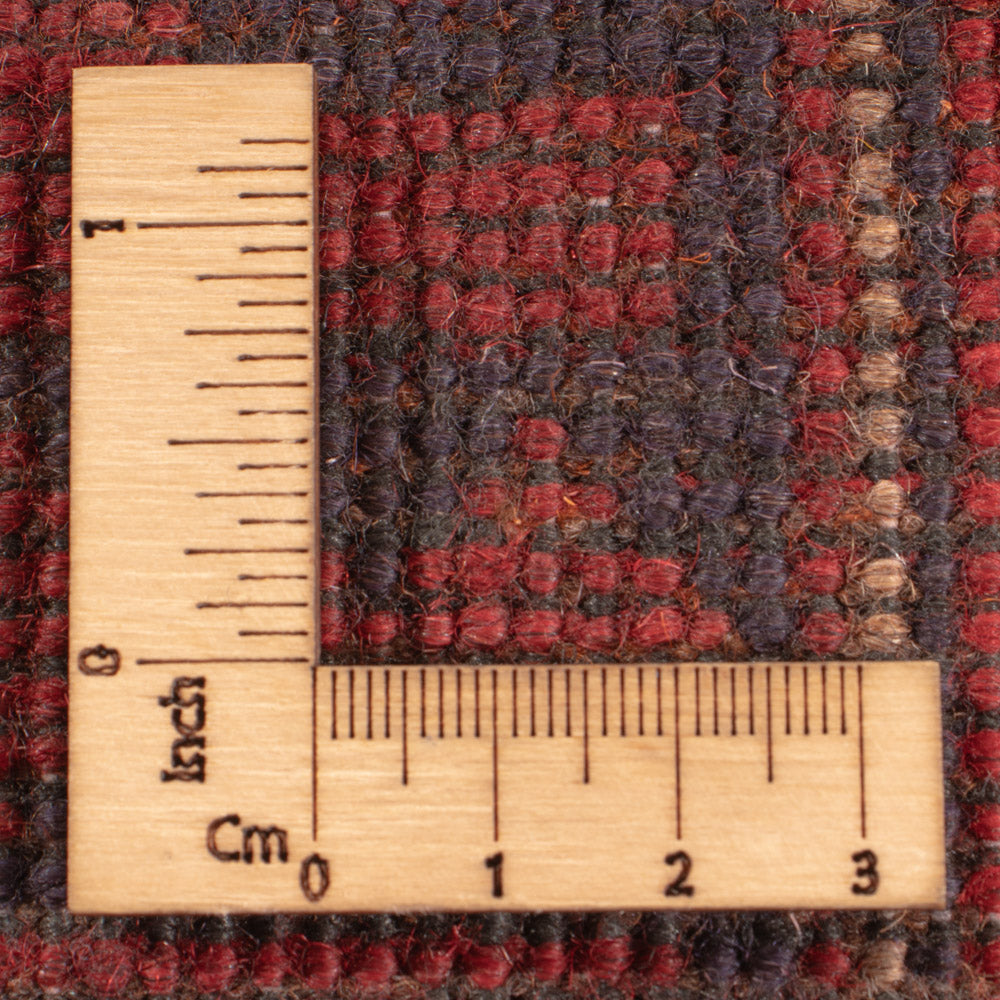 Afghan Teppich - Kunduz - 224 x 177 cm - rot