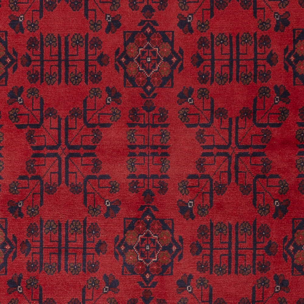 Afghan Teppich - Kunduz - 232 x 169 cm - rot