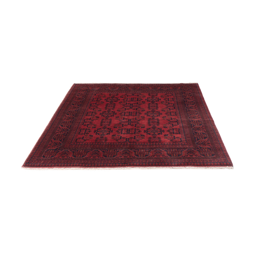 Afghan Teppich - Kunduz - 200 x 153 cm - rot