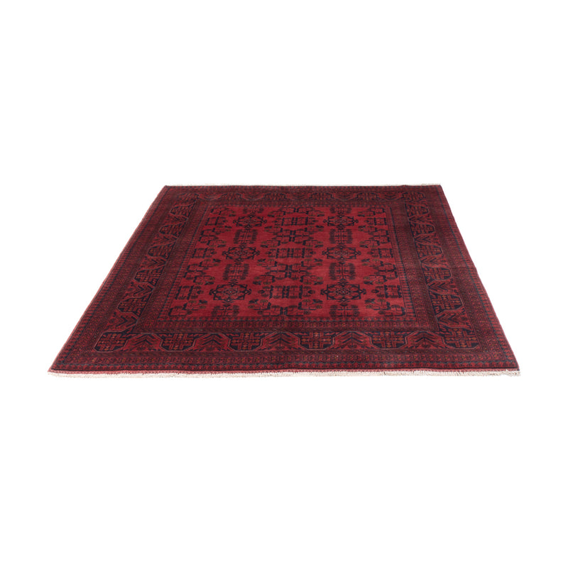 Afghan Teppich - Kunduz - 200 x 153 cm - rot