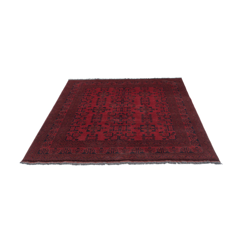 Afghan Teppich - Kunduz - 200 x 150 cm - rot