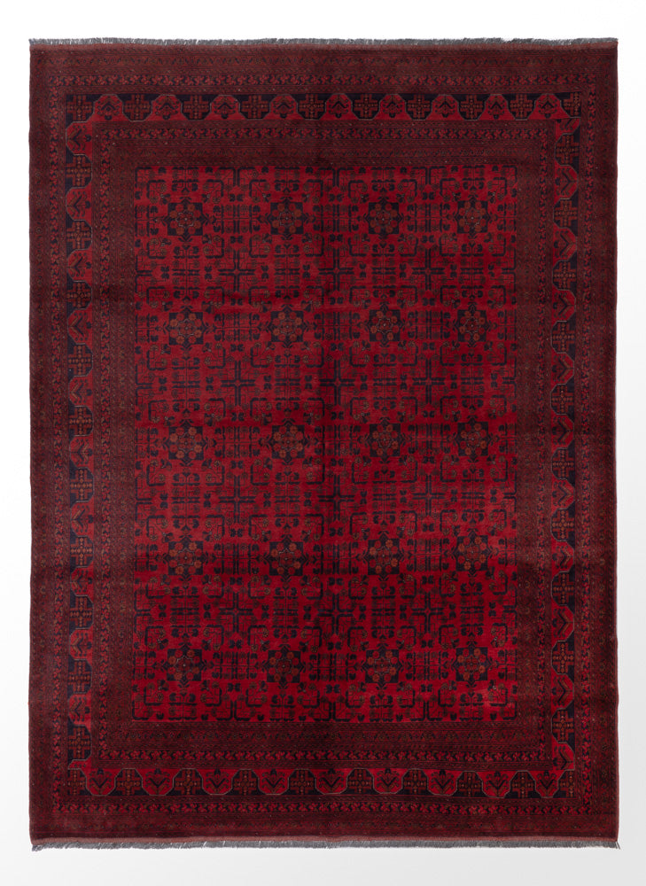 Afghan Teppich - Kunduz - 344 x 255 cm - rot