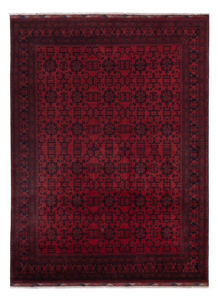 Afghan Teppich - Kunduz - 349 x 251 cm - rot
