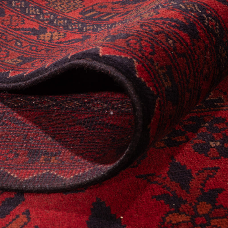 Afghan Teppich - Kunduz - 361 x 251 cm - rot