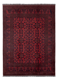 Afghan Teppich - Kunduz - 199 x 151 cm - rot