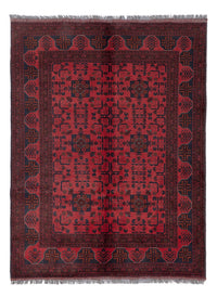 Afghan Teppich - Kunduz - 196 x 150 cm - rot