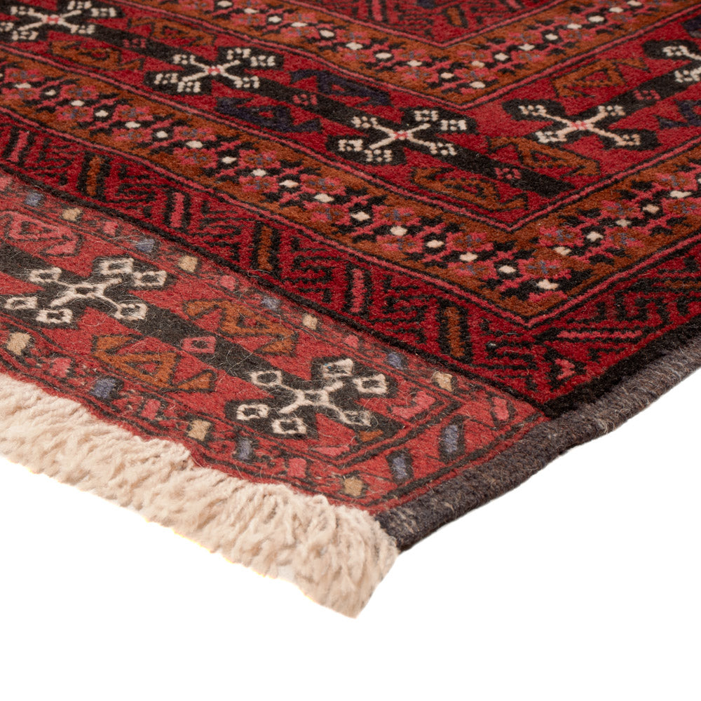 Belutsch Teppich - 248 x 144 cm - dunkelblau