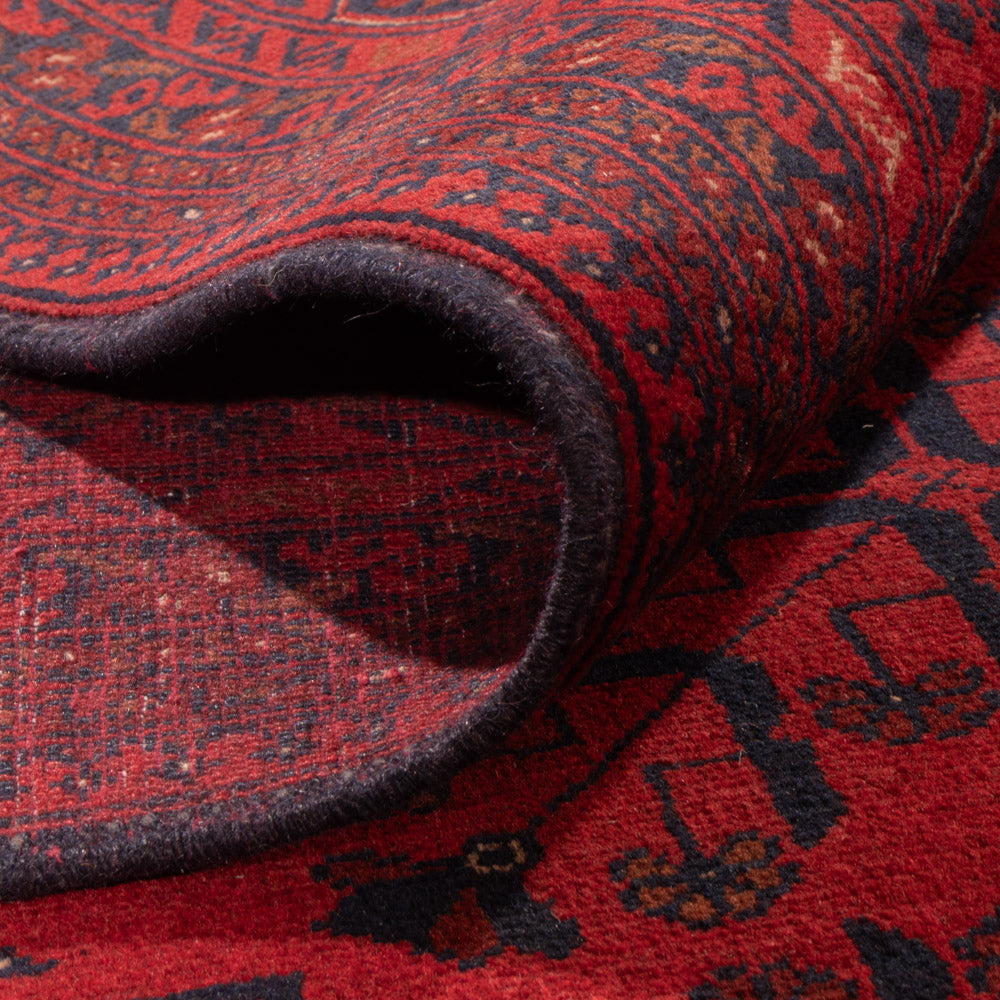 Afghan Teppich - Kunduz - 341 x 251 cm - rot