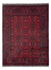 Afghan Teppich - Kunduz - 197 x 148 cm - rot